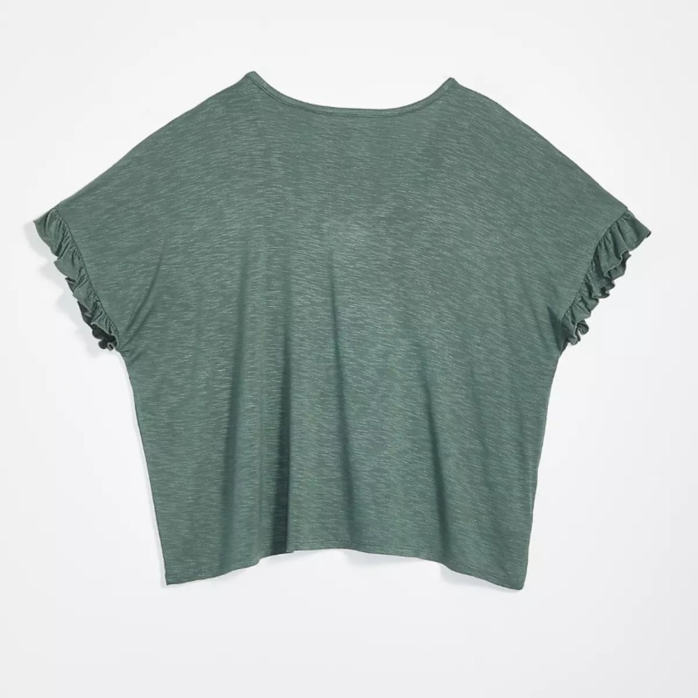 Loft Ruffle Sleeve Tee - Picture 7 of 7